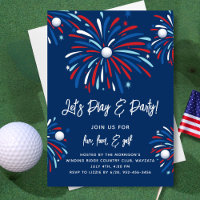 Patriotic Golf & Fireworks 4th of July Party