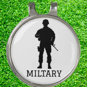 Patriotic Golf Gifts Hat Clip