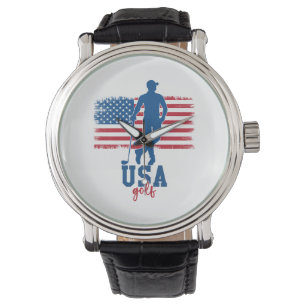 Patriotic Golf USA Watch