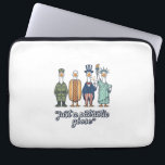 Patriotic Goose Lineup Vintage Vector Shirt_1 Laptop Sleeve<br><div class="desc">Patriotic Goose Lineup Vintage Vector Shirt_1</div>