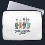 Patriotic Goose Lineup Vintage Vector Shirt_1 Laptop Sleeve<br><div class="desc">Patriotic Goose Lineup Vintage Vector Shirt_1</div>