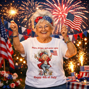 Patriotic Grandma 4th of July Shirt