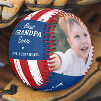 Patriotic GRANDPA Father's Day Custom 2 Photo