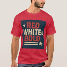 Patriotic Graphic Tee for the 4th of July