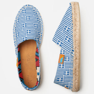 Patriotic Greece Greek Flag Espadrilles