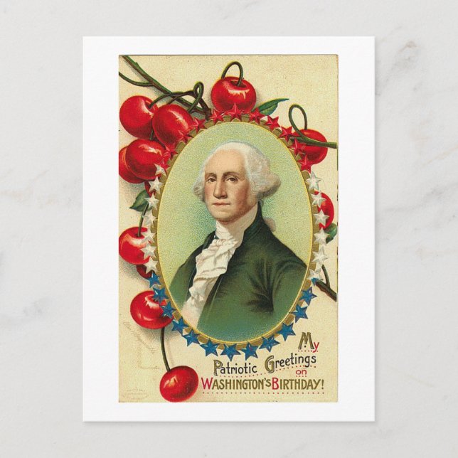 Patriotic Greetings Postcard (Front)