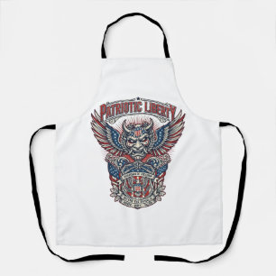 Patriotic Guardian Mask Freedom Military Inspired  Apron
