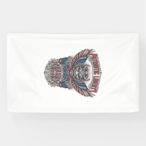 Patriotic Guardian Mask Freedom Military Inspired  Banner