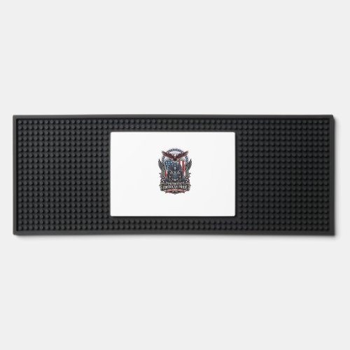 Patriotic Guardian Mask Freedom Military Inspired  Bar Mat