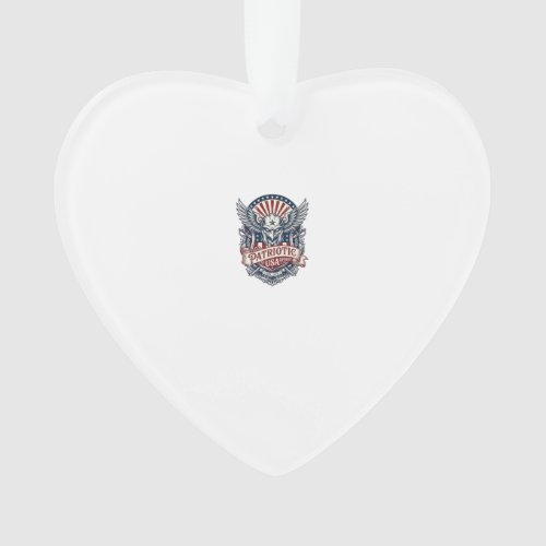 Patriotic Guardian Mask Freedom Military Inspired Ornament