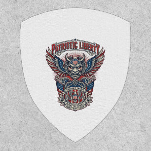 Patriotic Guardian Mask Freedom Military Inspired Patch