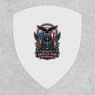 Patriotic Guardian Mask Freedom Military Inspired Patch
