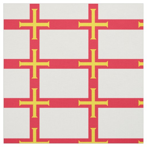 Patriotic Guernsey Flag Fabric