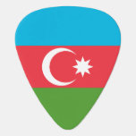 Patriotic guitar pick with Flag of Azerbaijan<br><div class="desc">Show your Azerbaijani pride every time you play with our patriotic guitar pick featuring the flag of Azerbaijan! Crafted with meticulous attention to detail, this guitar pick is more than just a musical accessory—it’s a vibrant celebration of Azerbaijani heritage and identity. The striking design prominently displays the Azerbaijani flag, making...</div>