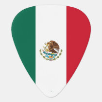 Patriotic guitar pick with Flag of Mexico Patriotic guitar pick with Flag of Mexico