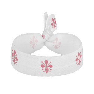 Patriotic hair tie with Flag of Florence