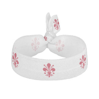 Patriotic hair tie with Flag of Florence