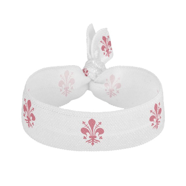 Patriotic hair tie with Flag of Florence (Front)