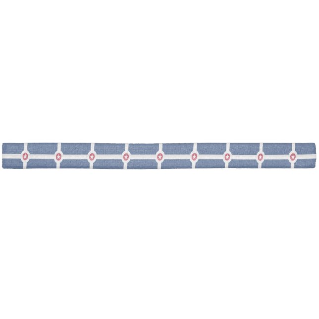 Patriotic hair tie with Flag of Indianapolis City (Unwrapped)
