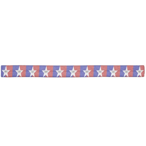 Patriotic hair tie with Flag of San Antonio