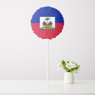 Patriotic Haiti Flag Balloon