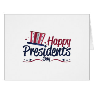 Patriotic Happy President's Day Design Gifts Class Cards