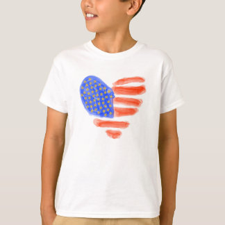 Patriotic Heart Tee
