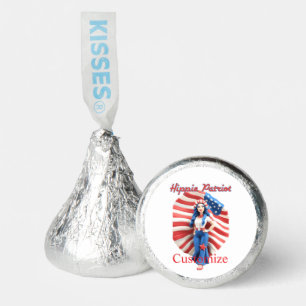 Patriotic Hippie Girl Thunder_Cove Hershey®'s Kisses®