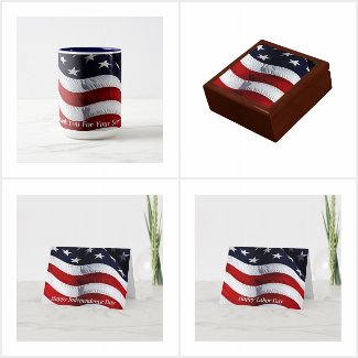 Patriotic Holidays US American Flag
