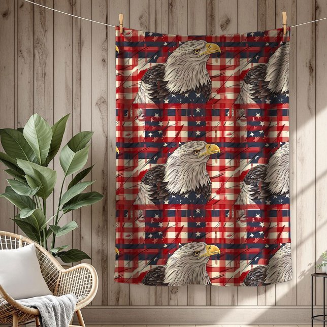 Patriotic Home Blanket Eagle Spirit for the USA (Patriotic Home Blanket Eagle Spirit for the USA)