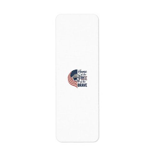Patriotic Home of the Free Brave Helmet Shirt_1 Label