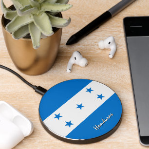 Patriotic Honduras Charger, Honduras Flag Wireless Charger