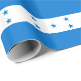 Flag of Honduras Wrapping Paper