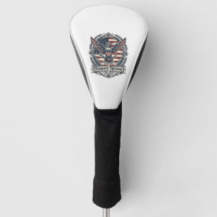 Patriotic Hummingbird Golf Head Cover