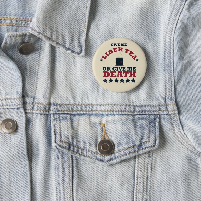 Patriotic Humor - Funny 4th of July Button (In Situ)