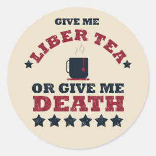 Patriotic Humor - Funny 4th of July Classic Round Sticker
