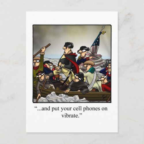 Patriotic Humor Postcard
