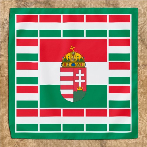 Patriotic Hungarian Flag Bandana fashion Hungary Bandana