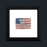 Patriotic Husband Daddy Protector Hero Flag Shirt  Gift Box<br><div class="desc">Patriotic Husband Daddy Protector Hero Flag Shirt Design_1</div>