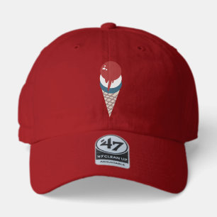 Patriotic Ice Cream Scoop Cone 47 Brand Hat