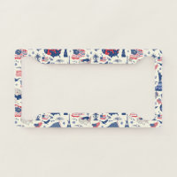 Patriotic Icons - Statue of Liberty, Flag (2)