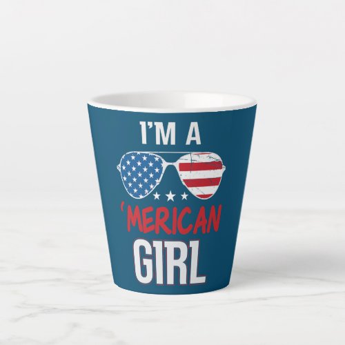 Patriotic Independence Day 4th July Im A Latte Mug