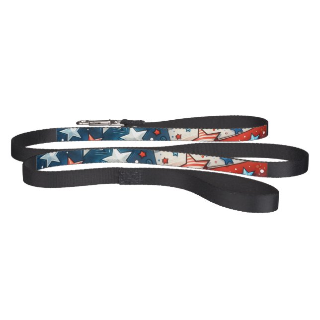 Patriotic Independence Day | Fourth of July Pet Leash (Full)