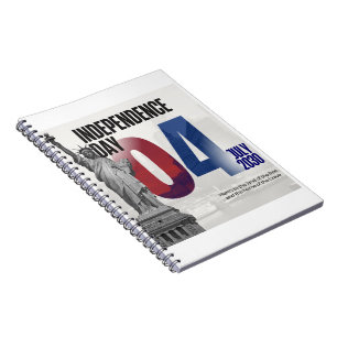 Patriotic Independence Day Notebook