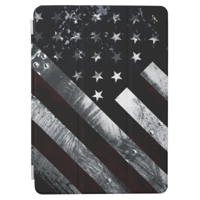 Patriotic Industrial American Flag iPad Air Cover (Front)