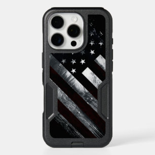 Patriotic Industrial American Flag iPhone 16 Pro Case