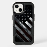 Patriotic Industrial American Flag Otterbox Iphone 14 Case at Zazzle