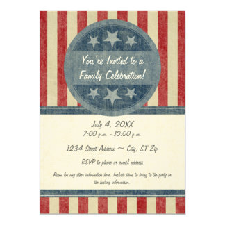 Patriotic Invitation