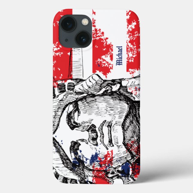 Patriotic iPad Case (Back)