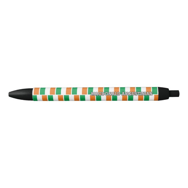 Patriotic IRELAND FLAG Personalized Pen (Front)